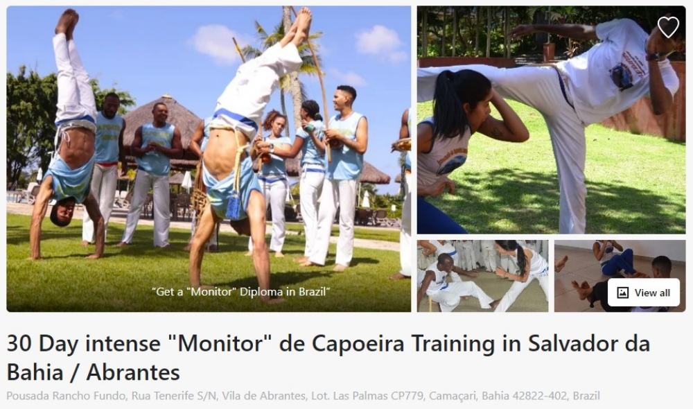 Capoeira advanced....
